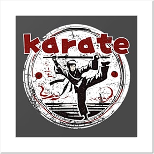 Vintage Karate Posters and Art